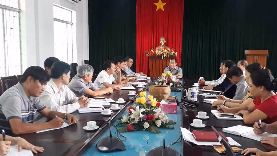 Quang cảnh buổi đối thoại. Ảnh: N.T