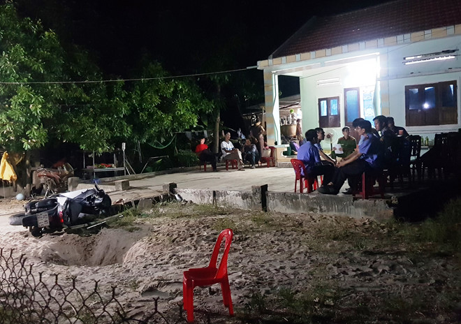  Ngôi nhà ông Văn nơi xảy ra sự việc