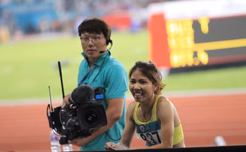 Bùi Thị Thu Thảo đoạt HCĐ nhảy xa nữ