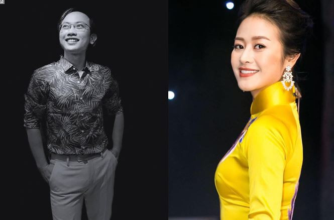 MC Phí Linh và chồng sắp cưới. MC Phí Linh và chồng sắp cưới.