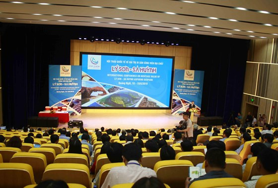  Hội thảo Quốc tế về giá trị di sản công viên địa chất Lý Sơn-Sa Huỳnh. 