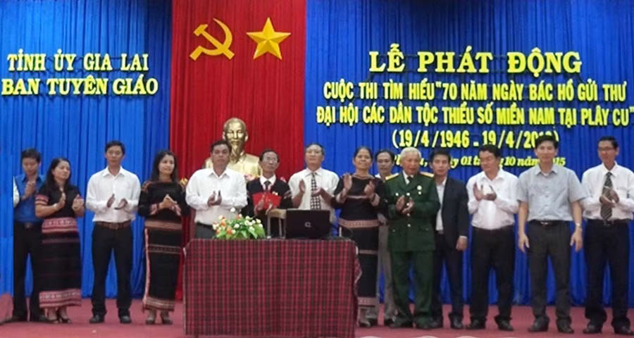 Lễ phát động cuộc thi. 