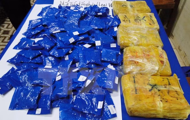 Tang vật trong chuyên án 529LV là 30.000 viên ma túy tổng hợp cùng nhiều vật dụng khác.