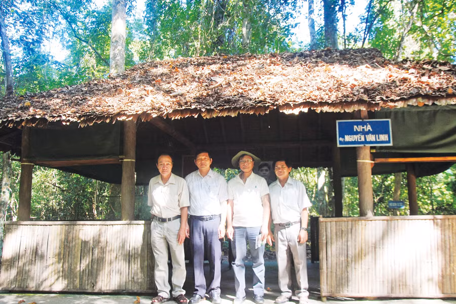 Đây từng là nơi làm việc của đồng chí Nguyễn Văn Linh. Ảnh: Đ.M.P