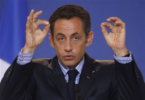 Cựu tổng thống Pháp Nicolas Sarkozy.