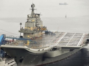 Tàu sân bay Liêu Ninh của Trung Quốc.