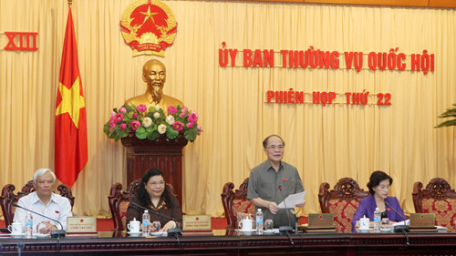 Phiên họp thứ 22 Ủy ban Thường vụ Quốc hội đã bế mạc sau 6 ngày làm việc. Phiên họp thứ 22 Ủy ban Thường vụ Quốc hội đã bế mạc sau 6 ngày làm việc.