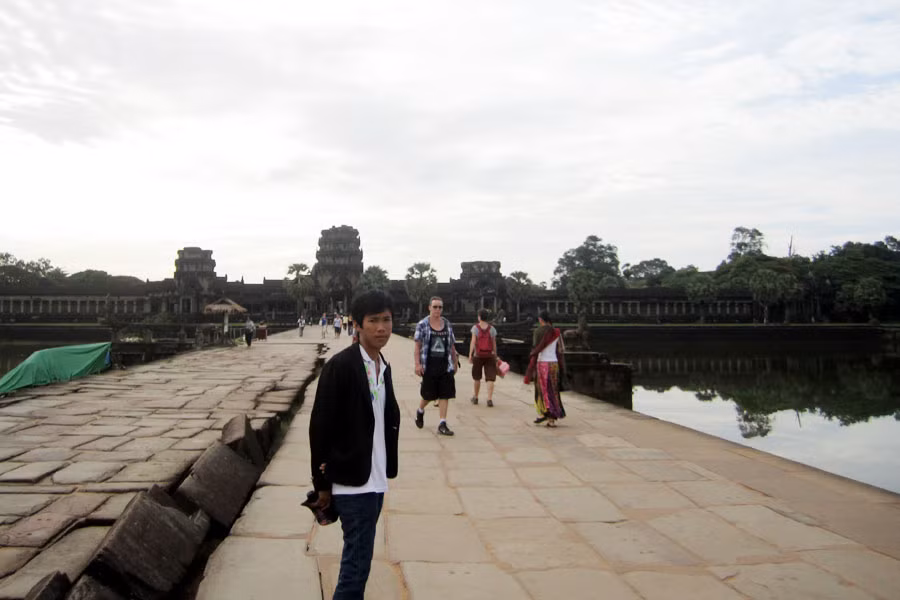 Đền Angkor Wat. Ảnh: L.V.T