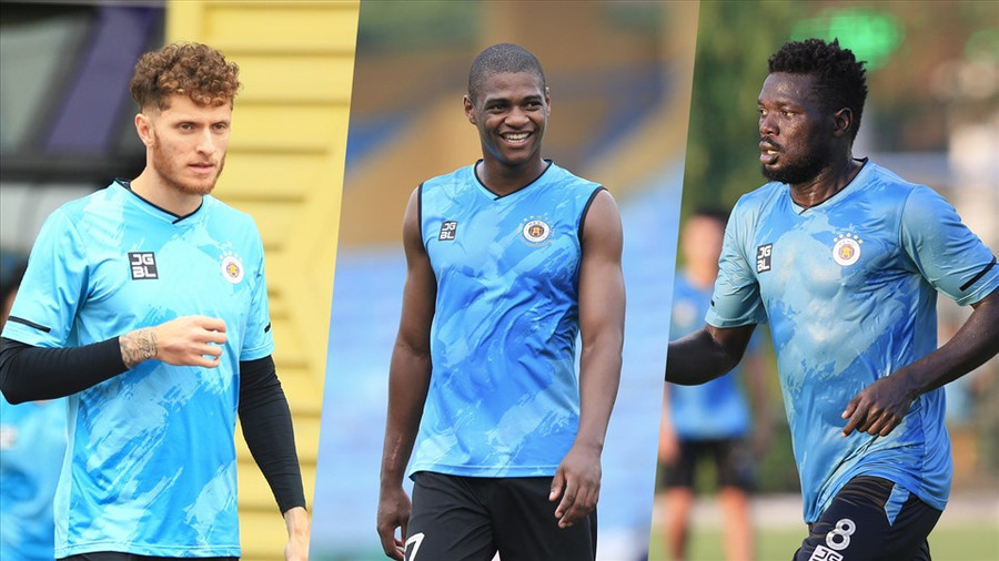 Câu lạc bộ Hà Nội cho phép 3 ngoại binh về nước trong thời gian V.League 2021 tạm hoãn. Ảnh: Hà Nội FC