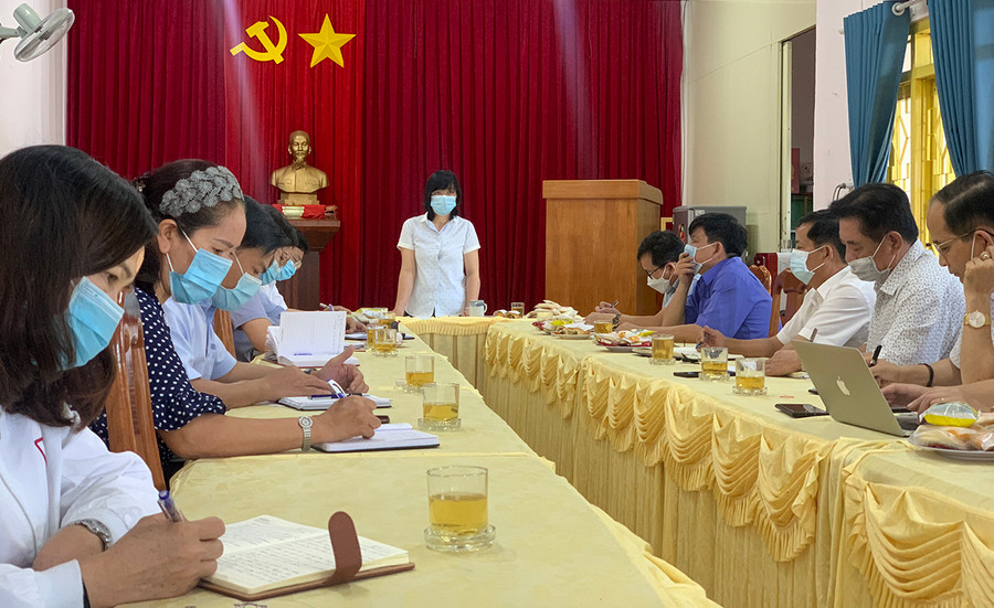 Phó Chủ tịch UBND tỉnh Nguyễn Thị Thanh Lịch phát biểu chỉ đạo tại cuộc họp. Ảnh: Như Nguyện Phó Chủ tịch UBND tỉnh Nguyễn Thị Thanh Lịch phát biểu chỉ đạo tại cuộc họp. Ảnh: Như Nguyện