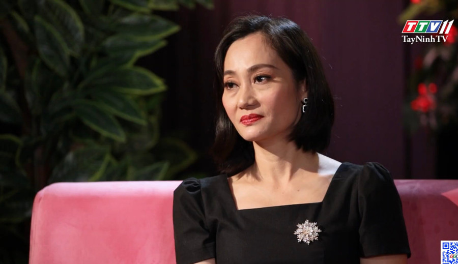 Hạnh Thúy thừa nhận nhiều lần chán nản, muốn buông tay trong cuộc hôn nhân với ông xã. Ảnh: Chụp màn hình