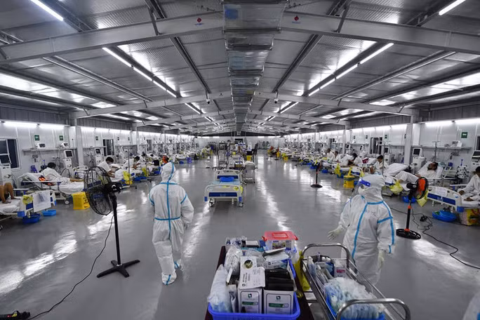 Biến thể Delta có tốc độ lây lan nhanh, làm tăng nhanh số ca mắc trong thời gian ngắn - Ảnh: Bộ Y tế Biến thể Delta có tốc độ lây lan nhanh, làm tăng nhanh số ca mắc trong thời gian ngắn - Ảnh: Bộ Y tế