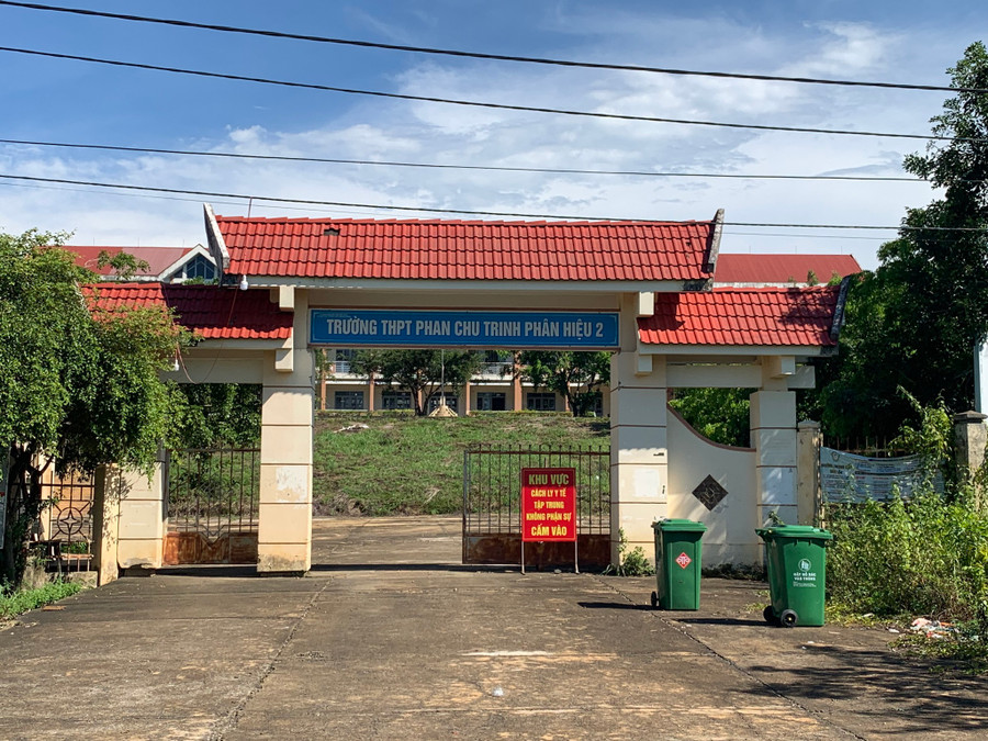 Một cơ sở cách ly y tế tại H.Cư Jút. Ảnh: THANH QUÂN