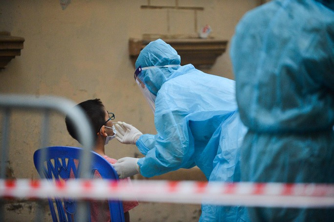 Biến thể Delta tấn công trẻ em và nhiều người trẻ là nhóm chưa được tiêm chủng (ảnh minh họa) - Ảnh: Ngô Nhung