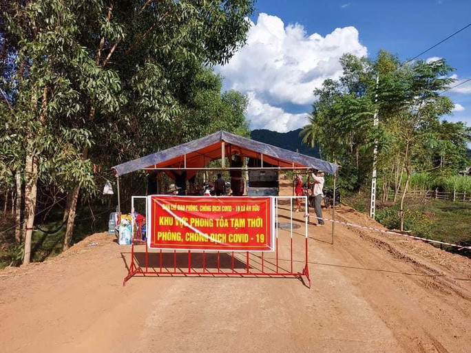 Từ xã Ân Tường Tây, ổ dịch Covid-19 đã lây lan sang xã Ân Hữu, huyện Hoài Ân