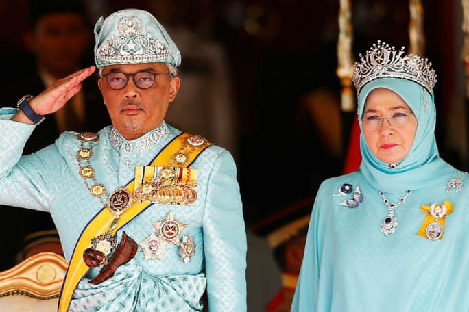 Quốc vương Malaysia Al-Sultan Abdullah. Ảnh: Reuters