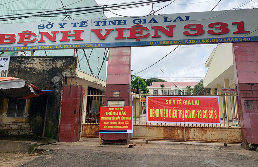 Bệnh viện điều trị Covid-19 cơ sở 3 (Bệnh viện 331) . Ảnh: Như Nguyện