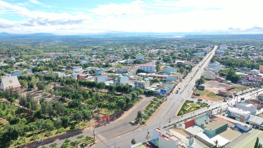 Chư Sê xứng tầm là vùng kinh tế động lực phía Nam của tỉnh. Ảnh: Quang Tấn