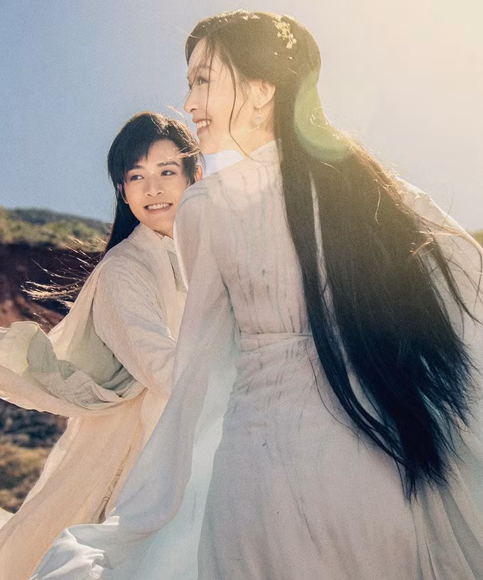 Bạch Chú, Văn Vịnh San đóng vai chính Đoàn Dự, Vương Ngữ Yên trong 