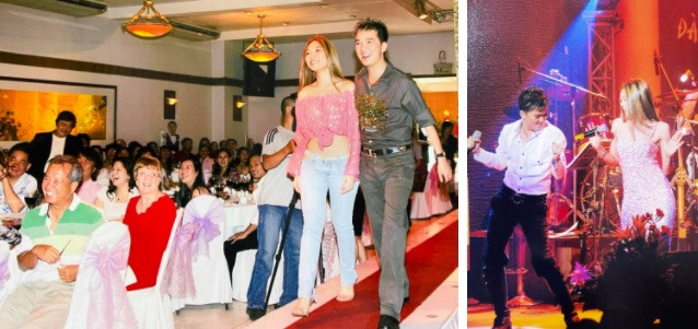 Những khoảnh khắc của ca sĩ Đàm Vĩnh Hưng - Mỹ Tâm trên sân khấu từ nhiều năm trước. (Ảnh: FBNV)