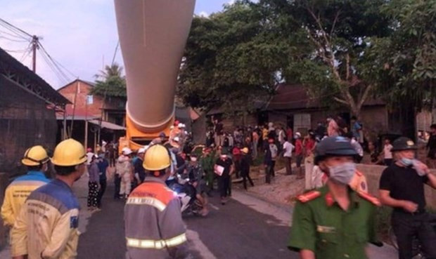  Hiện trường vụ việc. (Nguồn: congan.com.vn)