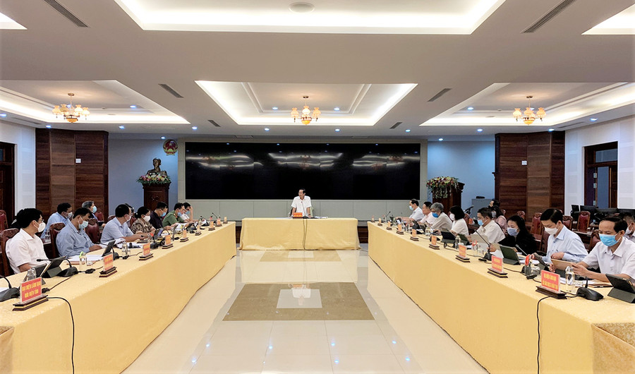 Quang cảnh cuộc họp. Ảnh: Phương Linh