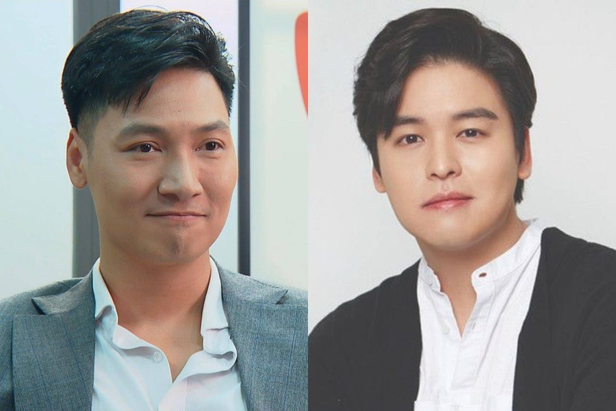 Nam diễn viên Mạnh Trường - Lee Jang Woo. Ảnh: NSX, AFP.