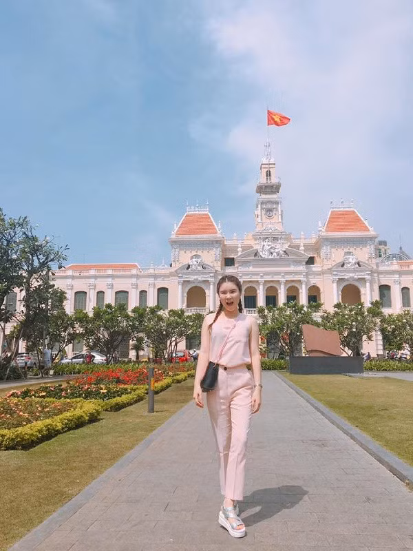 Nỗi nhớ và niềm yêu thích văn hóa Việt đã trở thành động lực để Kim Hyeri thực hiện kênh Youtube, nhằm mục đích giao lưu với người Việt Nam. Ảnh: NV