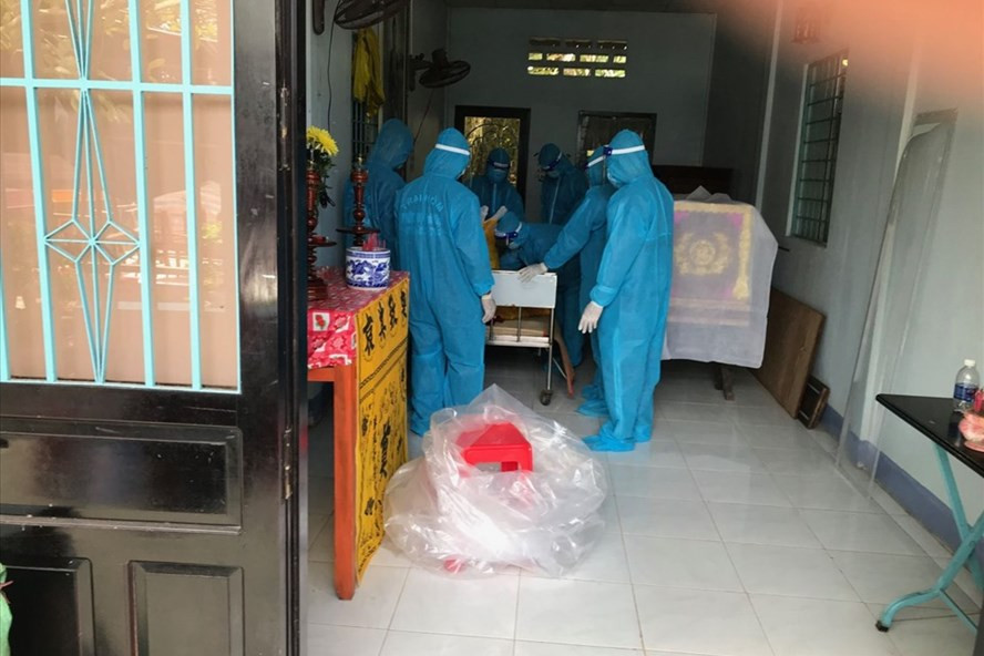  Cơ sở hỏa táng ở Long An nơi tài xế Hậu chở thi thể tới nhưng không được nhận hỏa táng vì không có hợp đồng thỏa thuận trước. Ảnh: BLA