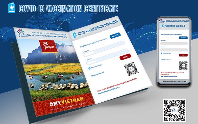 Hộ chiếu vaccine được coi là công cụ quan trọng góp phần bảo đảm du lịch an toàn. Nguồn ảnh: Trung tâm Thông tin du lịch (Tổng cục Du lịch).