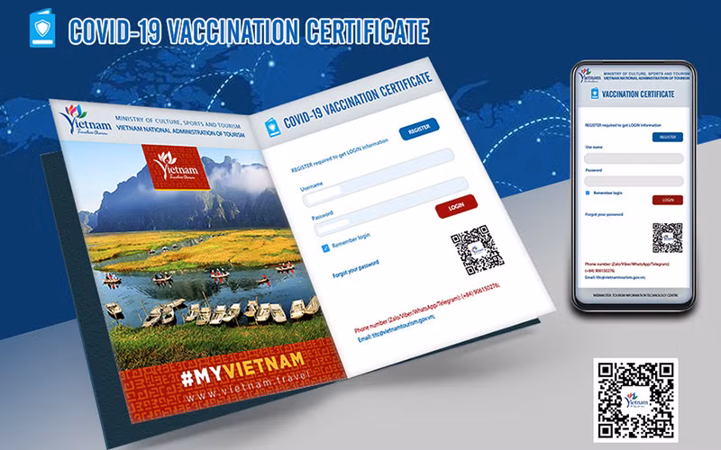 Hộ chiếu vaccine được coi là công cụ quan trọng góp phần bảo đảm du lịch an toàn. Nguồn ảnh: Trung tâm Thông tin du lịch (Tổng cục Du lịch).