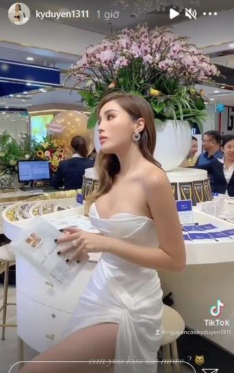 Hình ảnh Kỳ Duyên vừa chia sẻ nhận được sự chú ý của cư dân mạng