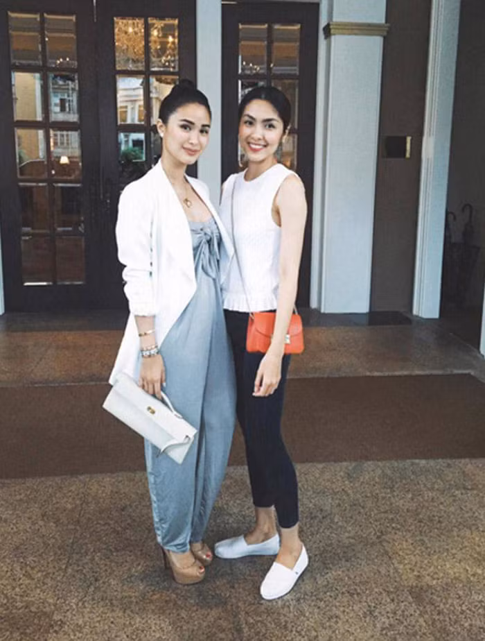 Heart Evangelista có mối quan hệ thân thiết với Tăng Thanh Hà. Ảnh: MXG