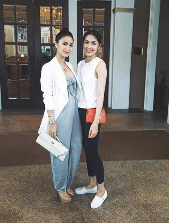 Heart Evangelista có mối quan hệ thân thiết với Tăng Thanh Hà. Ảnh: MXG