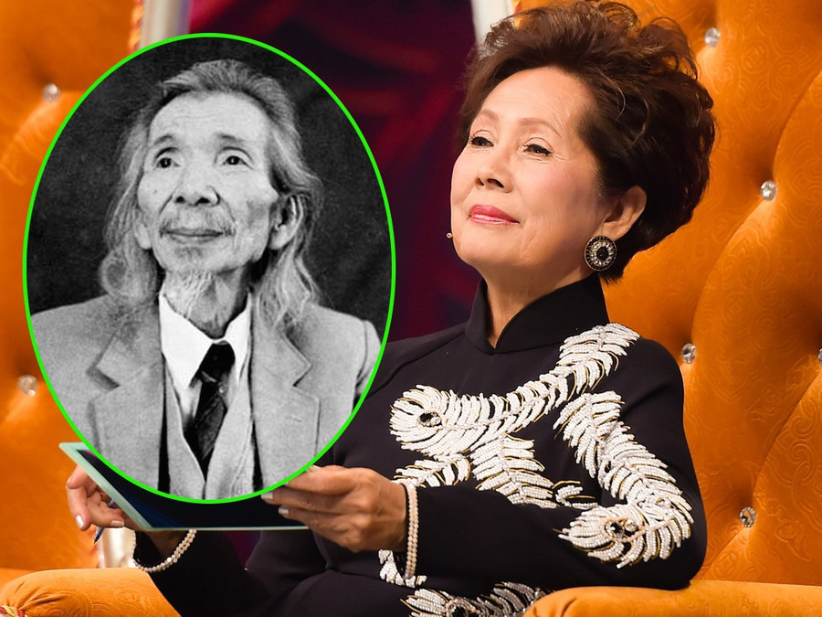 Phương Dung tưởng tượng bản thân là 'bóng hồng' của cố nhạc sĩ Văn Cao mỗi khi trình diễn ca khúc của ông. Ảnh: BTC