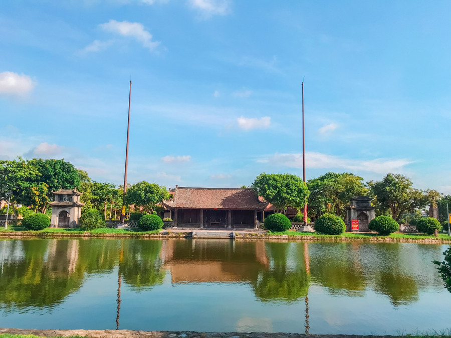 Chùa Keo là ngôi chùa có qui mô vào loại nhất trong các ngôi chùa cổ ở Việt Nam. Ảnh: Hoàng Hoài 21/8/2021