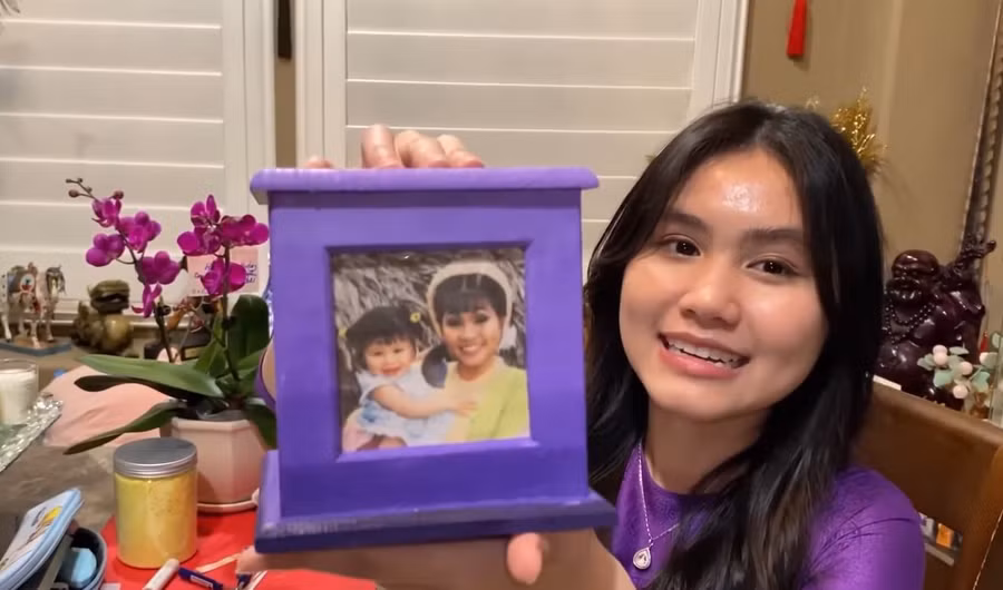 Hà Tiên khiến nhiều khán giả tiếc nuối khi quyết định cắt đi mái tóc của mình. Ảnh: Chụp màn hình