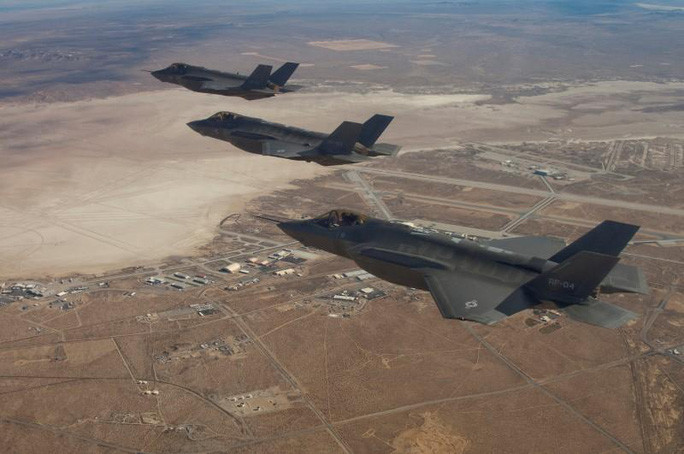 Chiến đấu cơ F-35. Ảnh: Reuters