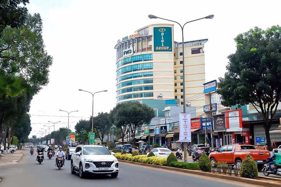  Một góc đô thị Pleiku hôm nay. Ảnh: Đức Thụy