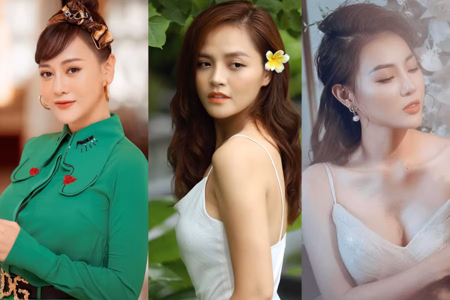 Nhan sắc trẻ trung, xinh đẹp của dàn sao phim truyền hình ở thời điểm hiện tại. Ảnh: FBNV