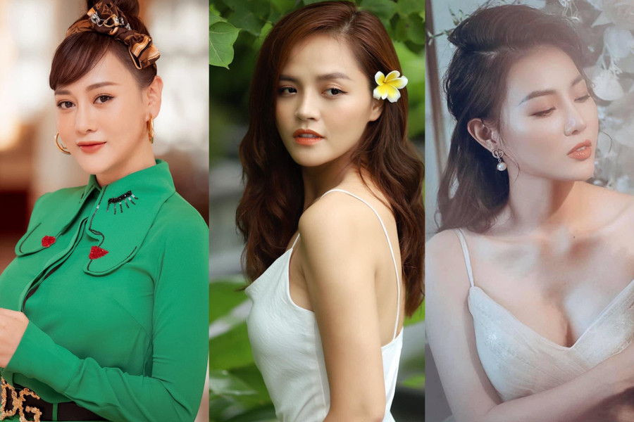 Nhan sắc trẻ trung, xinh đẹp của dàn sao phim truyền hình ở thời điểm hiện tại. Ảnh: FBNV