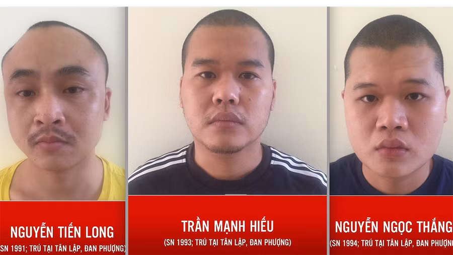 Công an đã khởi tố 3 bị can về tội tổ chức sử dụng trái phép chất ma tuý. Ảnh: Công an cung cấp