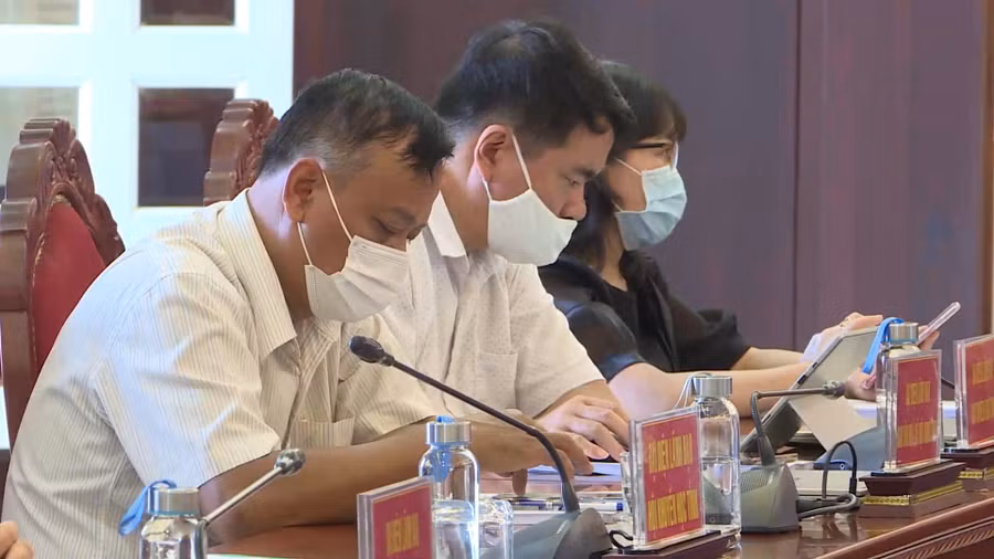 Đại diện một số sở, ban, ngành tỉnh Gia Lai tham dự hội nghị. Ảnh: Nguyễn Tú