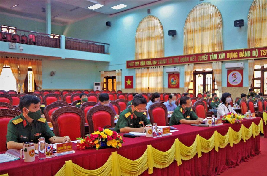  Các đại biểu về dự hội nghị. Ảnh: Huy Bắc