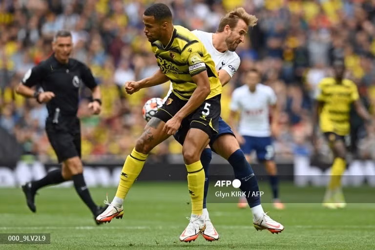 Harry Kane trở lại đội hình chính, sau khi xác nhận tương lai. Ảnh: AFP