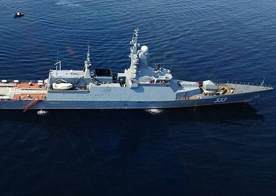 Khinh hạm Sovershennyy của Hải quân Nga - Ảnh: BQP Nga