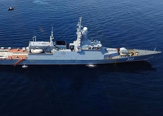 Khinh hạm Sovershennyy của Hải quân Nga - Ảnh: BQP Nga