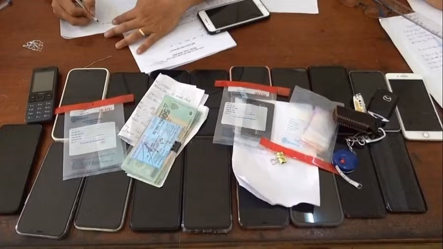 Tang vật thu giữ. Ảnh: NT