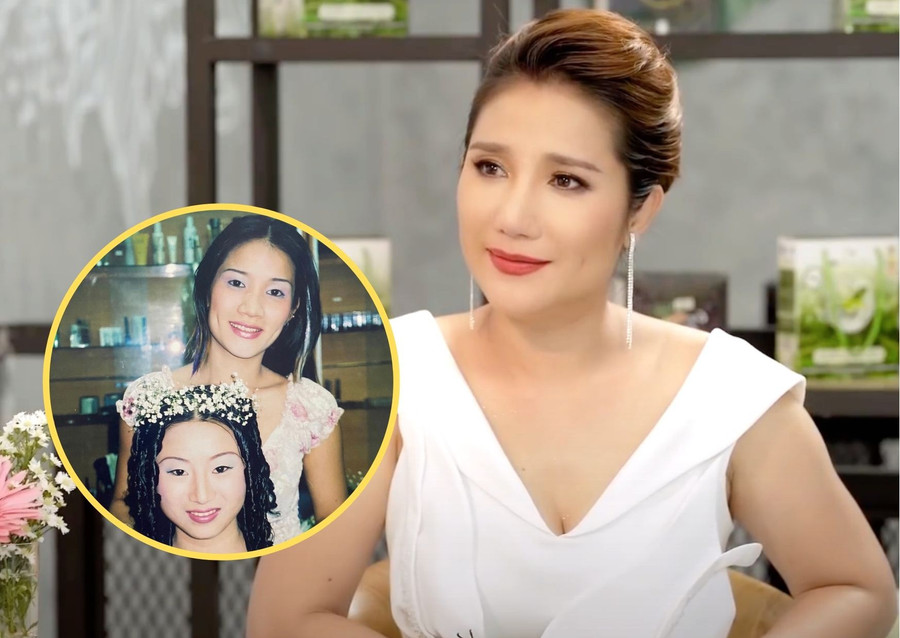 Cát Tường chia sẻ kỷ niệm thời trẻ. Ảnh: FBNV