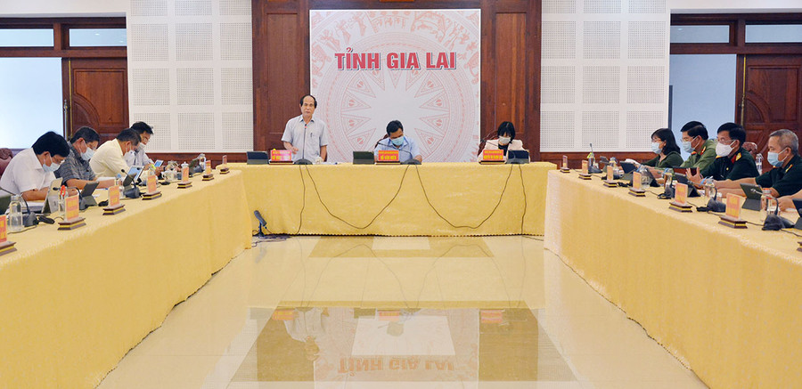 Quang cảnh cuộc họp. Ảnh: Như Nguyện